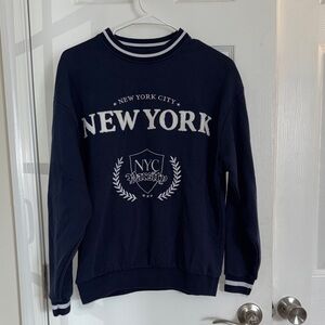 Aeropostale Navy Blue Crewneck Sweater